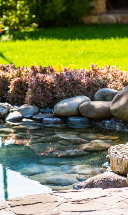 Ed's Mowing Service  Residential Water Features